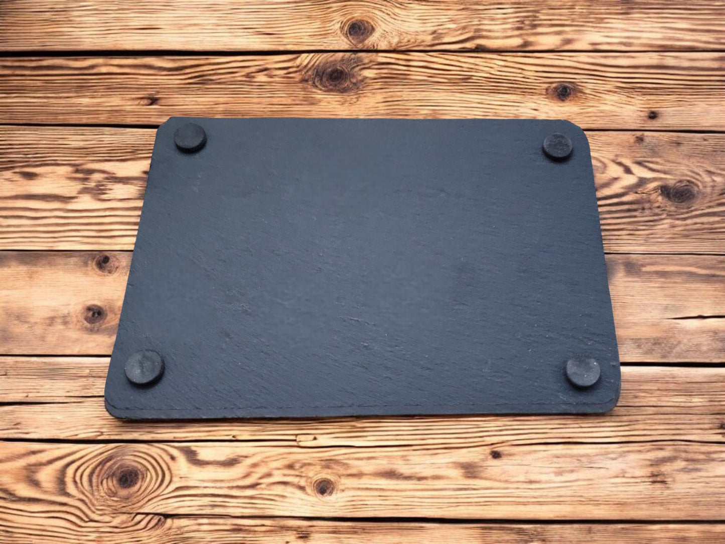 Custom Engraved Slate Photo Plaque/Cheese Board – Personalized with Your Image and Text